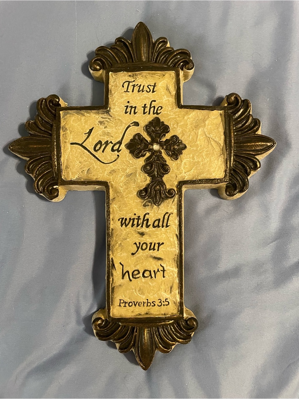Faith Wall Cross Plaque